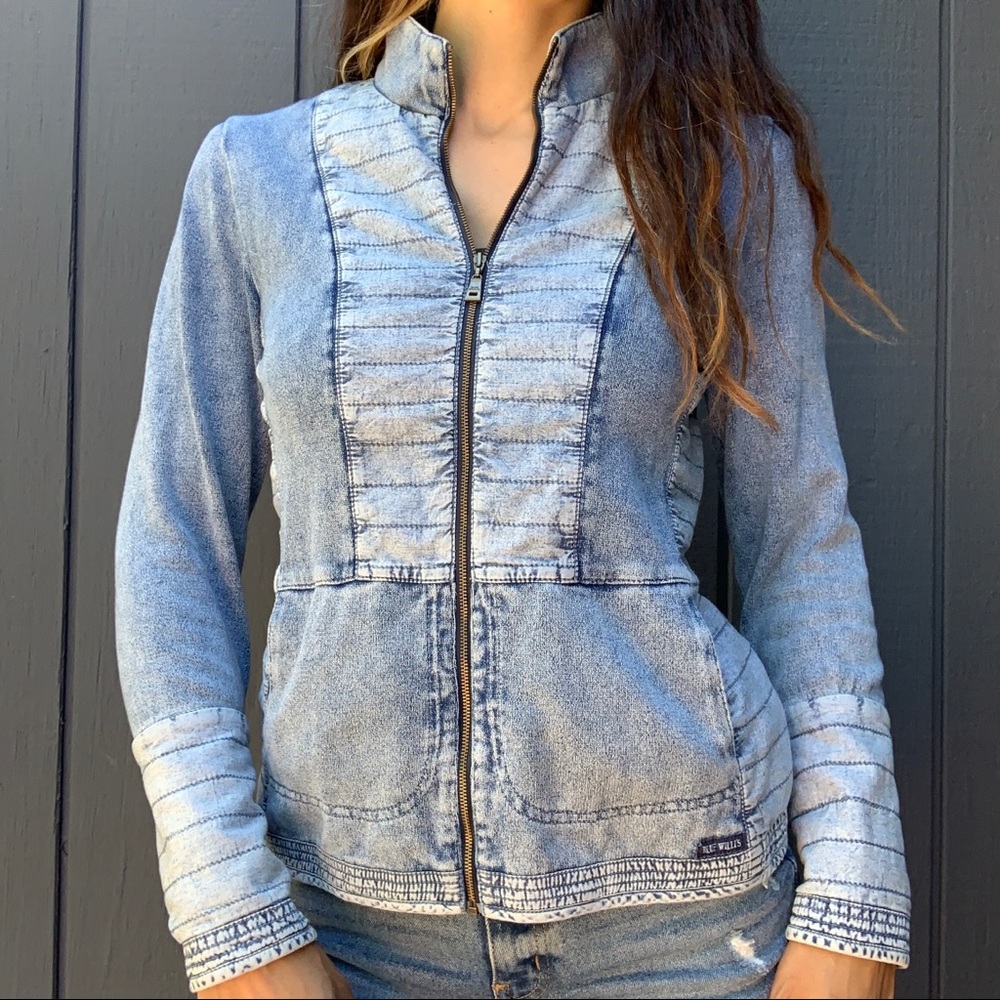 Vintage Blue Willi’s Denim Jacket Size Small to Medium